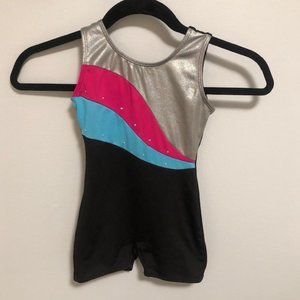 Girls Gymnastics Leotard, Size 4/5